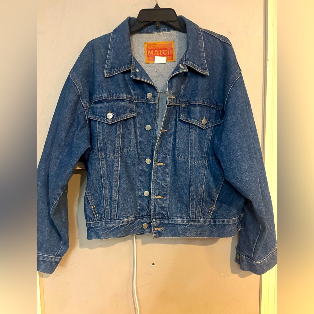Match Classic Blue Denim Jacket